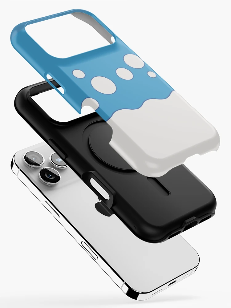 Thumbnail 2 of 4, iPhone Case, Azumarill Pattern designed and sold by SmeargleDesign.