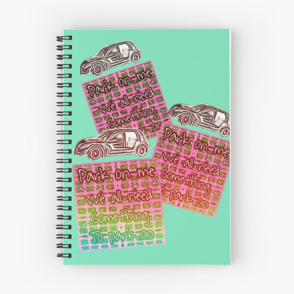 Item preview, Parking lot with saying - park on me * we all need something to park on designed and sold by kikidu21.