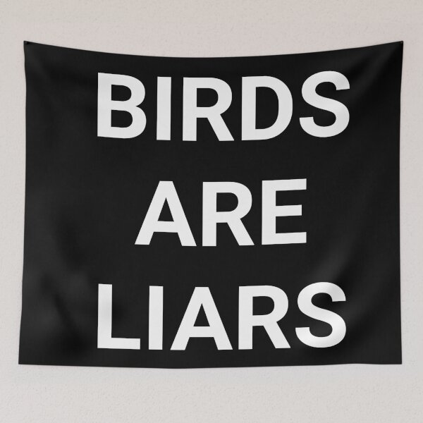 Item preview, Birds are liars  designed and sold by Tej0711.