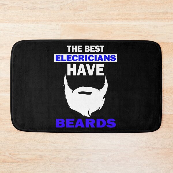 Item preview, The Best Electricians Have Beards Gift designed and sold by alfa-rouk.