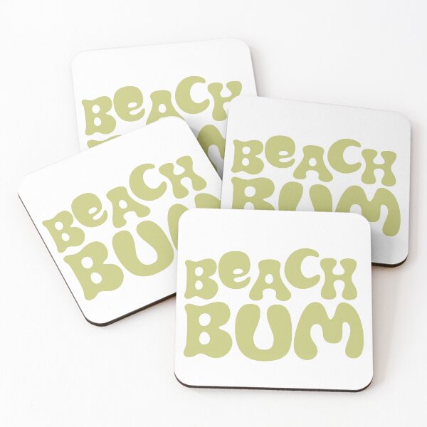 Item preview, beach bum sticker designed and sold by keeganemma.