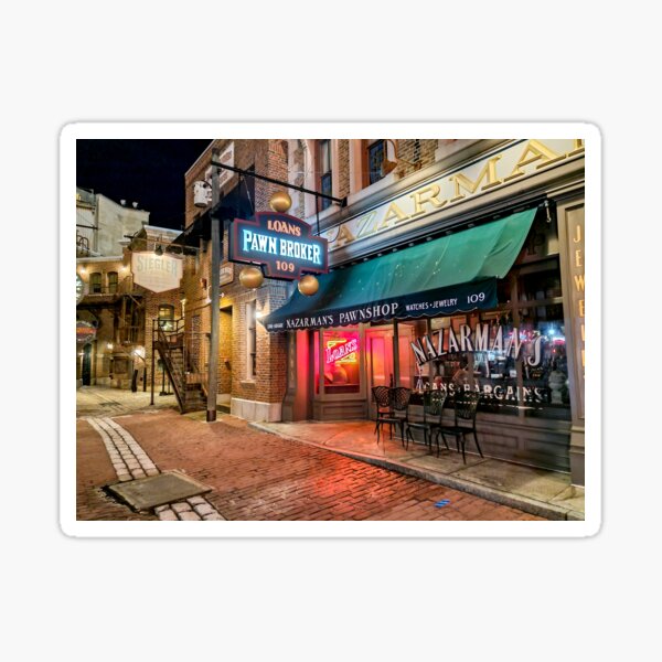 Nazarman's Pawnshop Sticker