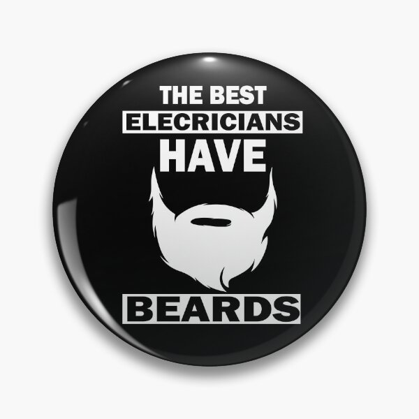 Item preview, The Best Electricians Have Beards Gift designed and sold by alfa-rouk.