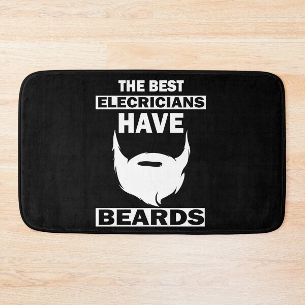 Item preview, The Best Electricians Have Beards Gift designed and sold by alfa-rouk.