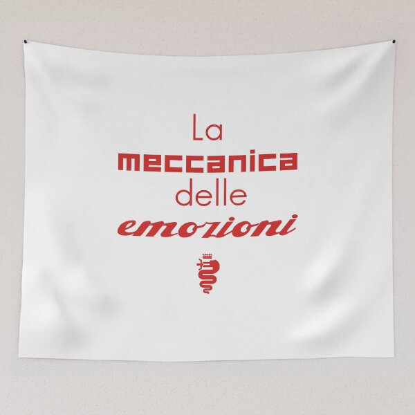 Item preview, Alfa Romeo, la meccanica delle emozioni (red) designed and sold by JRLdesign1.