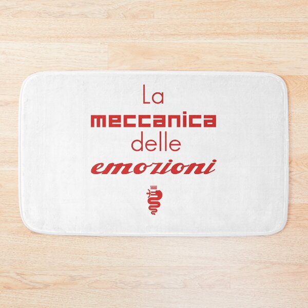 Item preview, Alfa Romeo, la meccanica delle emozioni (red) designed and sold by JRLdesign1.