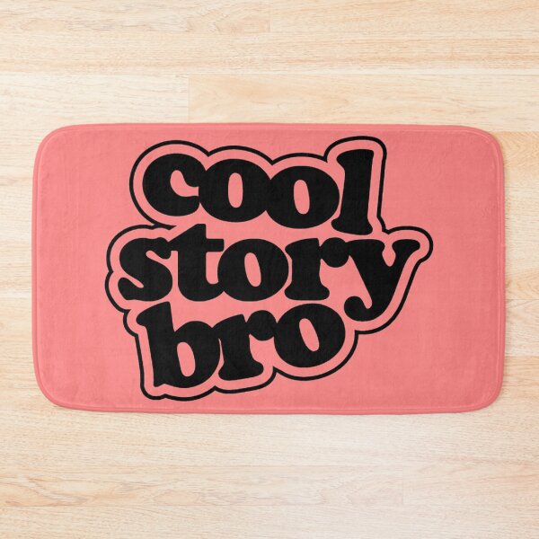 Item preview, Cool Story Bro in Soft Pink designed and sold by Golden-place.