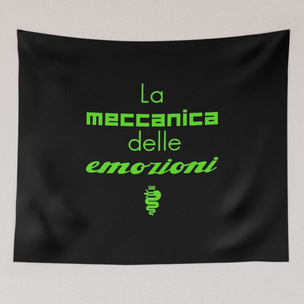 Item preview, Alfa Romeo, la meccanica delle emozioni (fluor green) designed and sold by JRLdesign1.