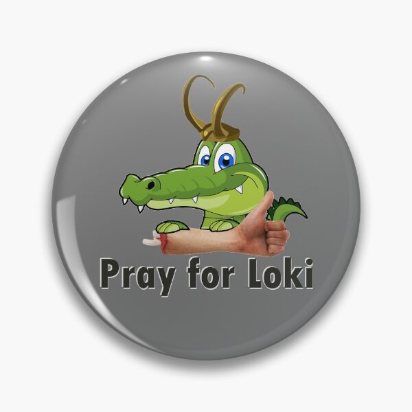 Item preview, Alligator Loki is Praying for You designed and sold by Kyllerbuzcut.