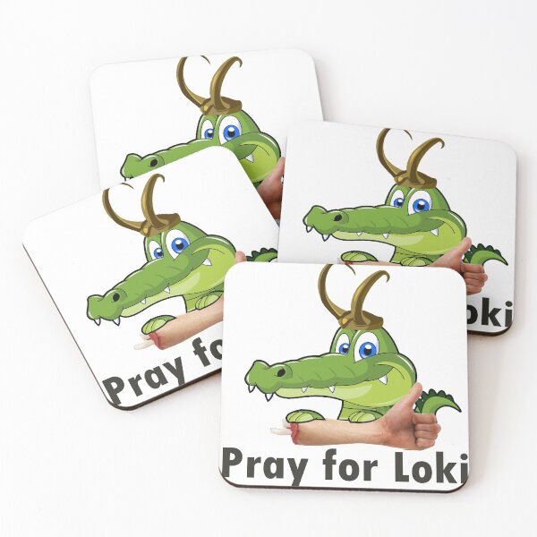 Item preview, Alligator Loki is Praying for You designed and sold by Kyllerbuzcut.
