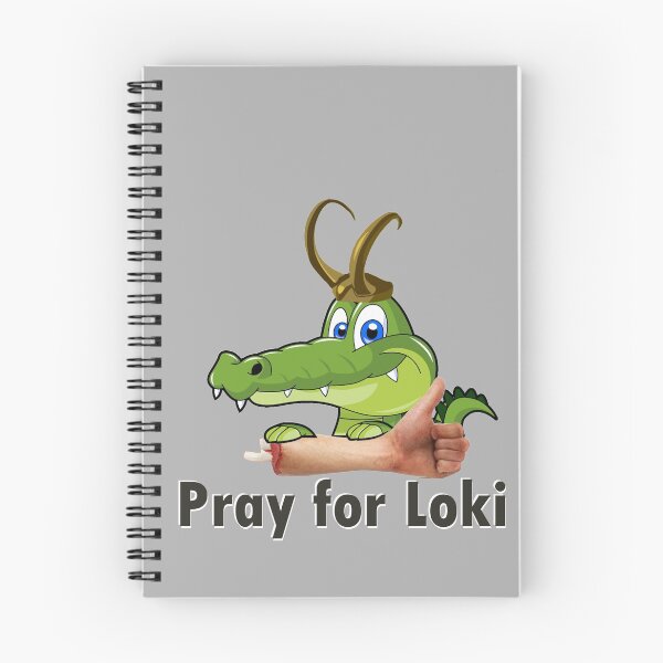 Item preview, Alligator Loki is Praying for You designed and sold by Kyllerbuzcut.