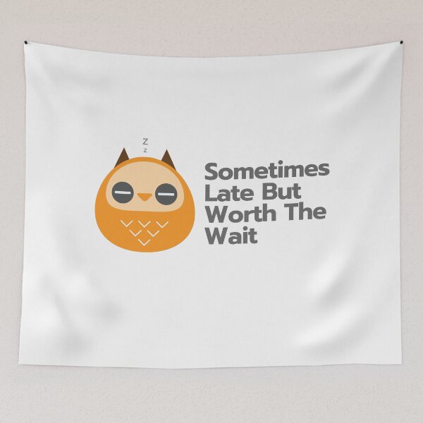Item preview, Sometimes Late But Worth The Wait designed and sold by Babadollcraft.