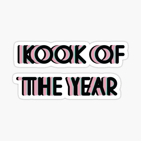 kook of the day  Sticker