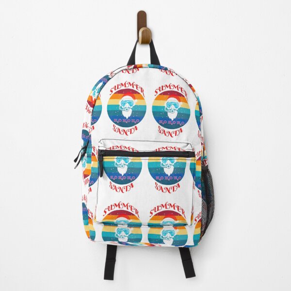 Item preview, Summer Santa Scuba Diver White Background designed and sold by KeysTreasures.