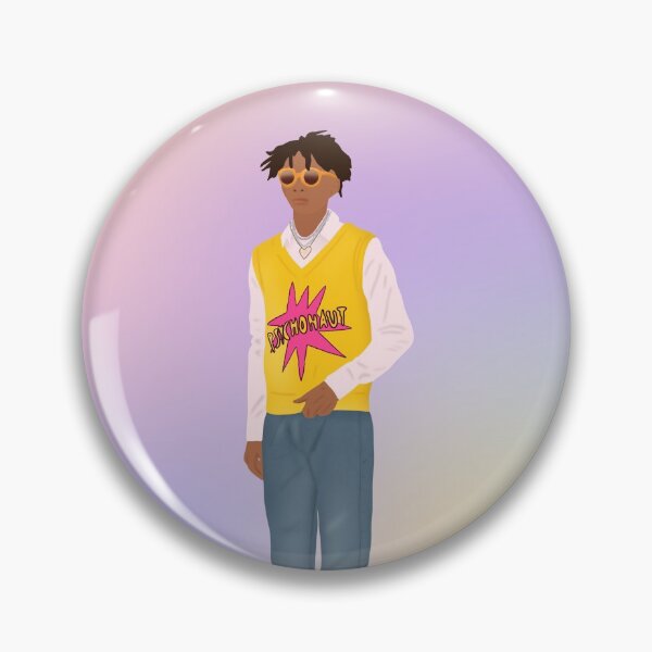 Item preview, Jaden Smith Trippy Summer Mirage Portrait designed and sold by Tania  Sharma.