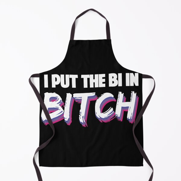 Item preview, I Put the BI in Bitch LGBT Rainbow Bi Pride Flag Bisexual  designed and sold by Rzelemenz.