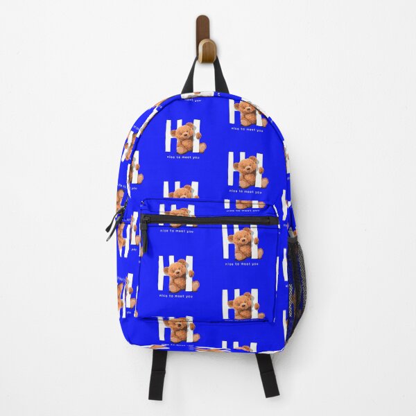 Item preview, Hello it's nice to meet you in Blue designed and sold by Golden-place.