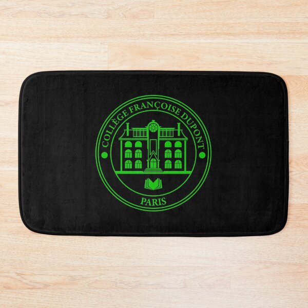 Item preview, Collège Françoise Dupont - Black/Black/Green designed and sold by CGBCreative.