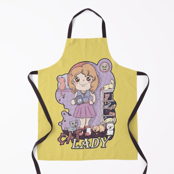 Item preview, Cat Lady (Yellow) designed and sold by Sutilmente.