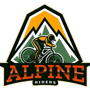 Artwork thumbnail, Alpine Riders Cycling by DTEH