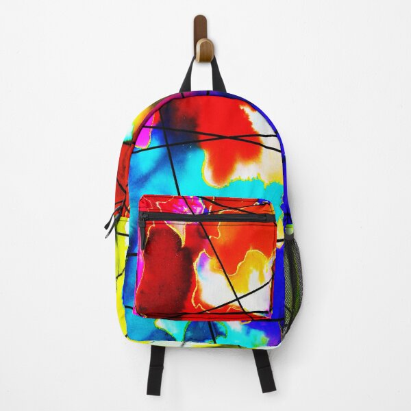 Item preview, Crazy Line Pattern with Colorful Background designed and sold by MinArt Illustrations.