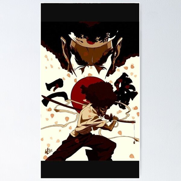 AFRO SAMURAI ANIME MANGA COOL Wall Print Poster 20x30