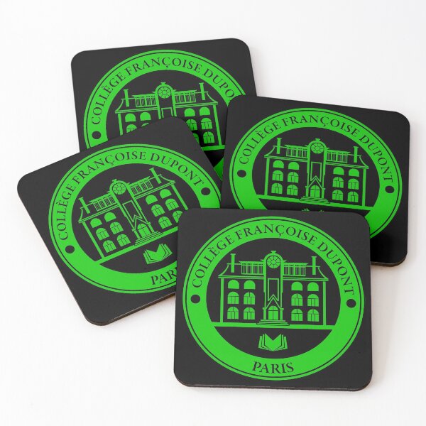 Item preview, Collège Françoise Dupont - Green/Black/Black designed and sold by CGBCreative.