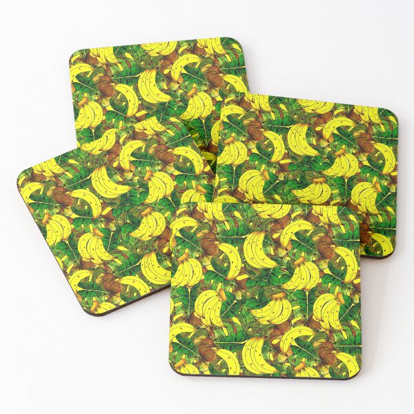 Item preview, Yes Bananas pattern by Marcia Ribeiro designed and sold by bymarciaribeiro.