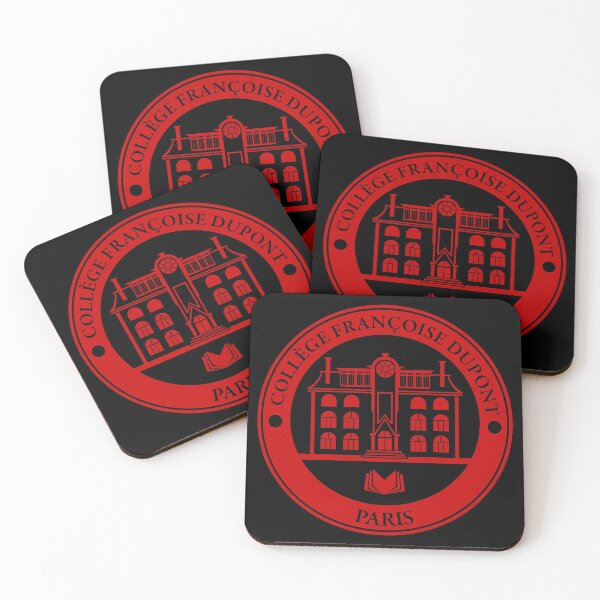 Item preview, Collège Françoise Dupont - Red/Black/Black designed and sold by CGBCreative.