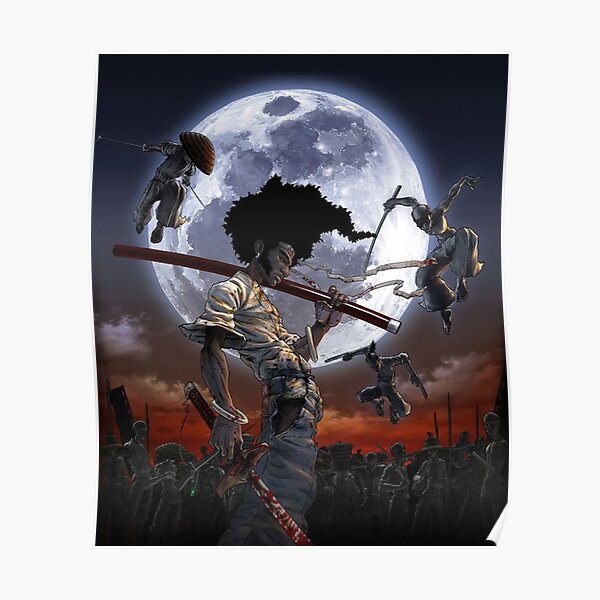 HD wallpaper afro anime game samurai  Wallpaper Flare