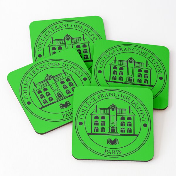 Item preview, Collège Françoise Dupont - Green/Green/Black designed and sold by CGBCreative.