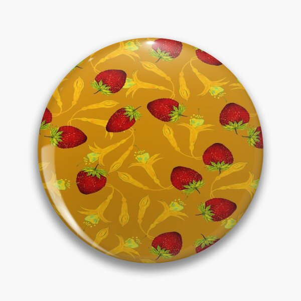 Item preview, Wild strawberry pattern by Marcia Ribeiro designed and sold by bymarciaribeiro.