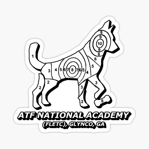 ATF National Academy Sticker