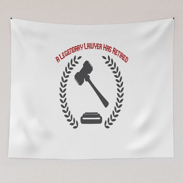 Item preview, A Legendary Lawyer Has Retired designed and sold by GAR5.