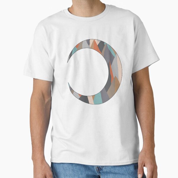 Item preview, moon with mountains designed and sold by liny-art.