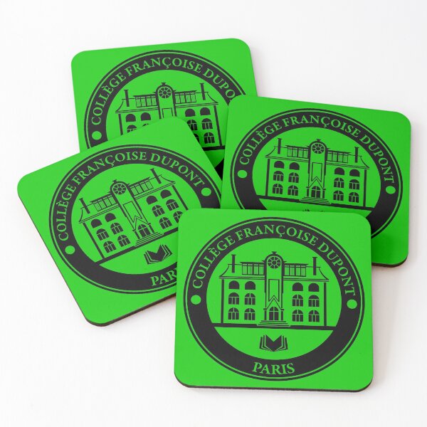 Item preview, Collège Françoise Dupont -Black/Green/Green designed and sold by CGBCreative.