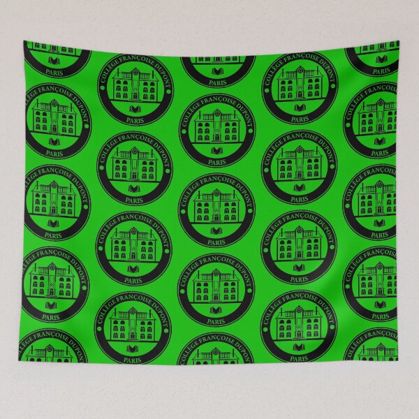 Item preview, Collège Françoise Dupont -Black/Green/Green designed and sold by CGBCreative.