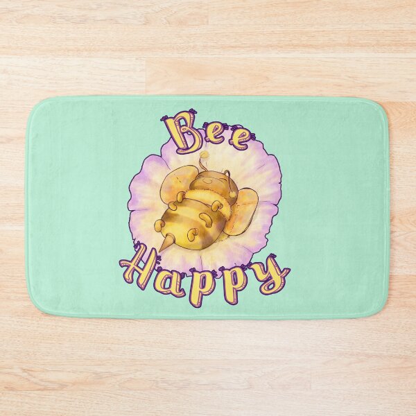 Item preview, Bee Happy (Green) designed and sold by Sutilmente.