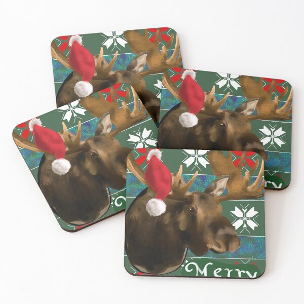 Item preview, Christmas Moose designed and sold by ClodCakes.