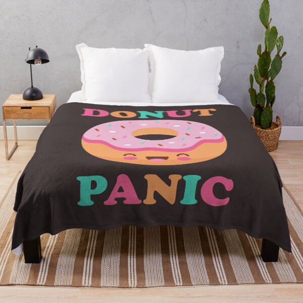 Item preview, Donut Panic Funny Donuts Cute Kawaii Doughnut Retro Japanese designed and sold by gkao.