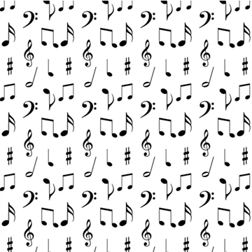 Artwork thumbnail, Musical notation Pattern by Frenur
