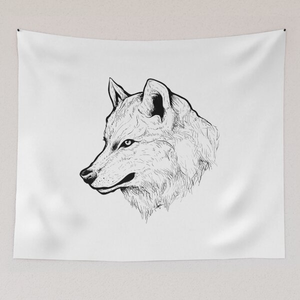 Item preview, Wolf Head designed and sold by uranus-art.