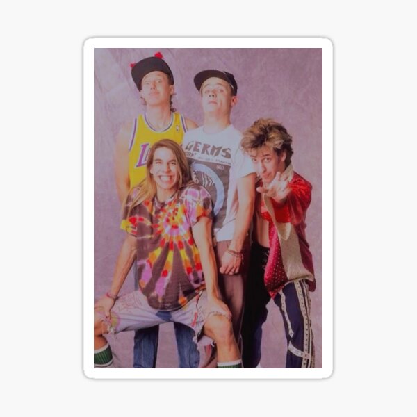 Red Hot Chili Peppers - Groupe de rock - Alternative Sticker