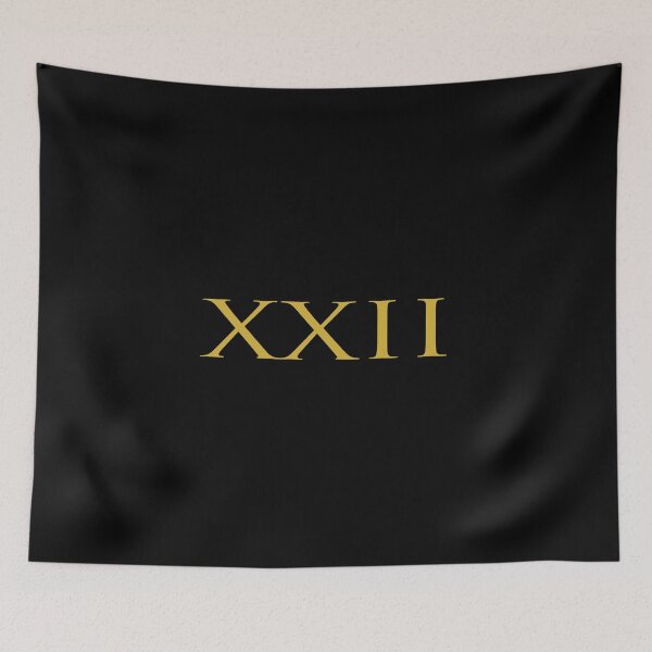 Item preview, Number 22 Roman Numeral XXII Gold designed and sold by NECHSTORE.