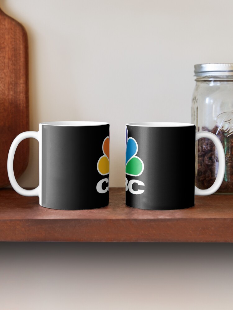 Cnbc Logo White Coffee Mug For Sale By Joshgranovsky Redbubble 