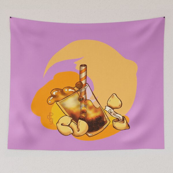 Item preview, Boba Time (Pink) designed and sold by Sutilmente.