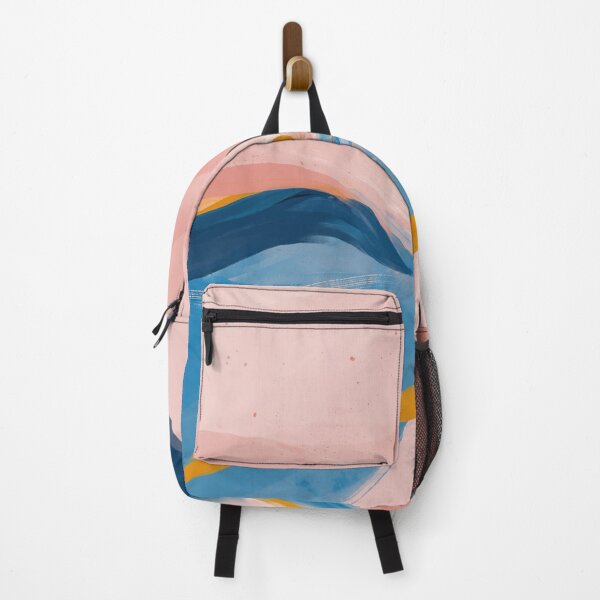 Item preview, Pink and Blue Abstract Watecolor Sunrise Over Ocean - Painted by Morgan Harper Nichols designed and sold by morgansgoods.