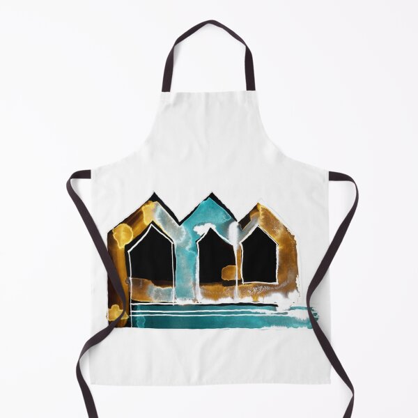 Item preview, 3 Watercolor Houses - Invert "Paper Drawings/Paintings" designed and sold by Istvan Ocztos.