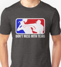 mach mich nicht riechen du dich nicht mit texas Slim Fit T-Shirt