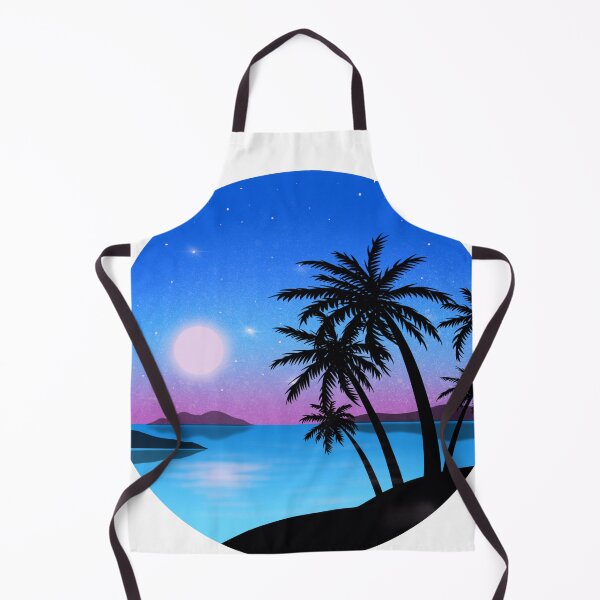 Item preview, Beach palms sun sky relax designed and sold by LavrushaArt.